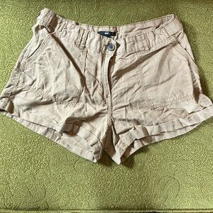 H&M Tan Cargo Shorts Relaxed Fit